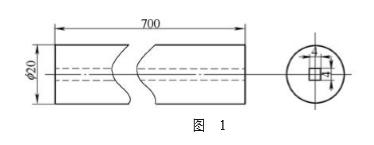 方形通孔