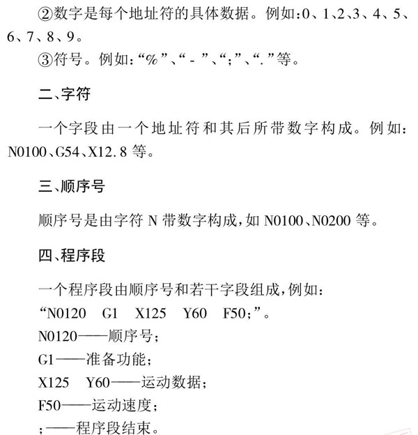 加工中心程序結(jié)構(gòu)