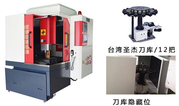 刀庫雕銑機